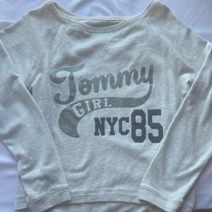 Tommy Girl Gray Sweatshirt